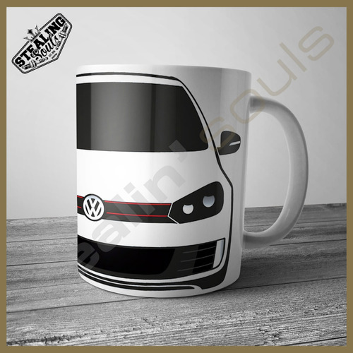 Taza Fierrera - Volkswagen #1313 | Gti / Kombi / Beetle / Vw