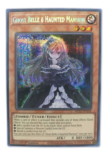 Yugi-oh! Ghost Belle & Haunted Mansion Mp22-en258 Secret