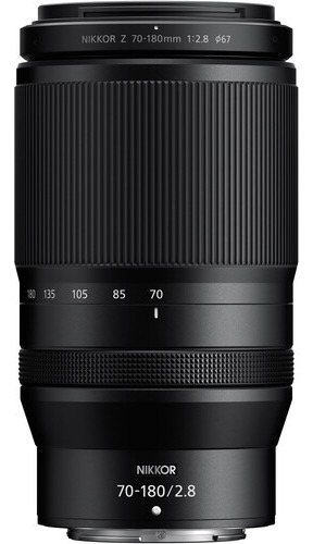 Lente Nikon Nikkor Z 70-180 Mm F/2.8 (nikon Z) Color Negro Tipo de montaje Nikon Z
