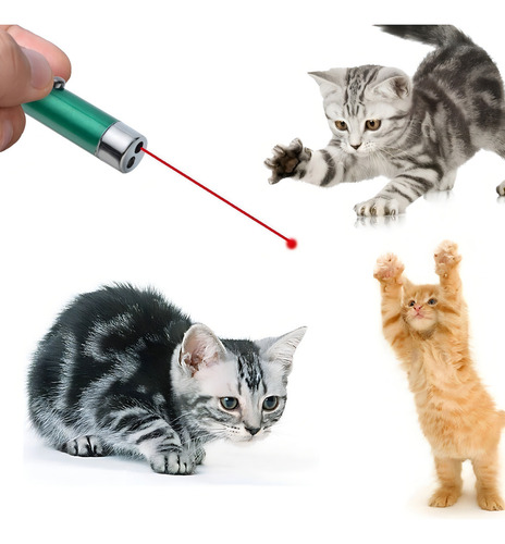 Brinquedo Pet Games Cat Laser Lanterna 3 Em 1 Gato Cachorro