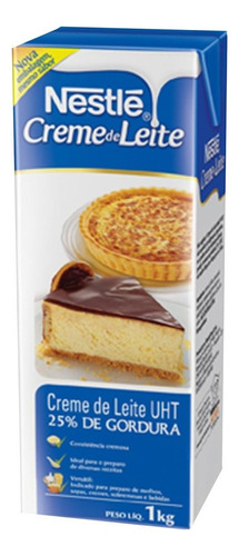 Creme De Leite Nestlé Uht 1kg