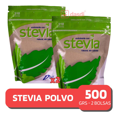 Combo 2 Stevia En Polvo 500gr - g a $84