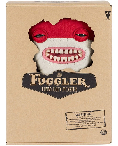 Pelucia Fuggler Funny Ugly Monstro Vinho Grande Sunny 1916