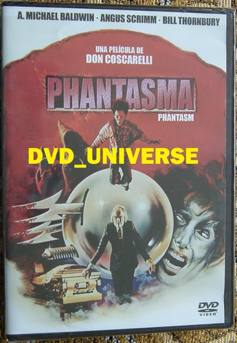 Dvd Phantasm. Don Coscarrelli (subtítulos En Español) R-2