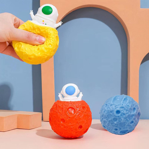 Juego De 3 Piezas Squeeze Toys Squeshes Toy Astronaut Squeez