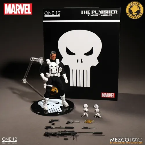 Mezco Toyz One:12 Collective Classic Punisher Exclusive Mezco Toyz One:12 Collective Classic Punisher Exclusive