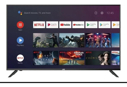 Imagem 1 de 7 de Smart Tv Led 55 Jvc Lt-55mb508 Ultra Hd 4k Android