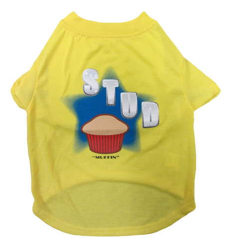 Pets First Camiseta Para Mascotas Stud Muffin, Talla S