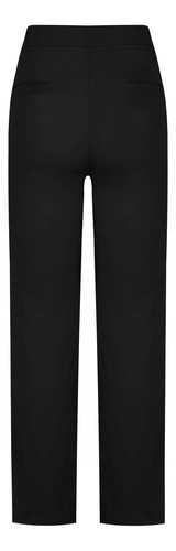 Pantalones Largos Con Bolsillos Elásticos En La Cintura De C