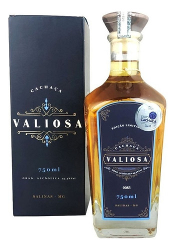 Cachaça Valiosa Edição Limitada 750ml