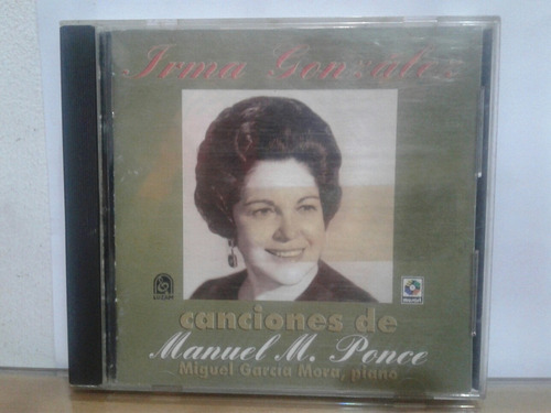 Irma González Canciones De Manuel  Cd Original Usado Qqc. Mz