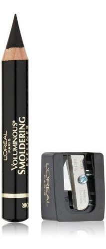 Delineador De Ojos Loreal Paris Voluminous Smoldering Negro