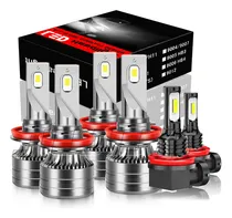 Comprar Kit Faros Led Alta\u002Fbaja H9 H11 H8 40000lm Blanco Para Nissan