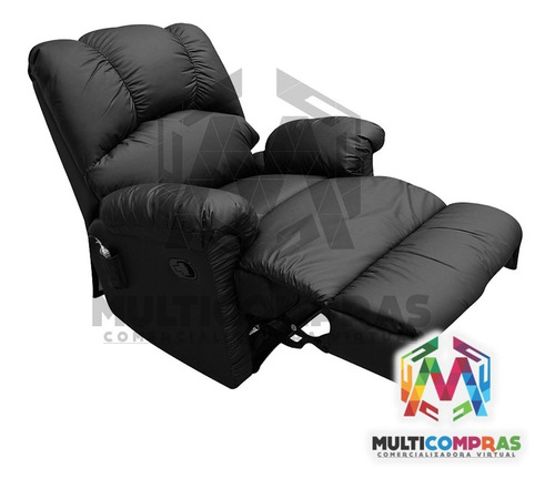 Imagen 4 de 6 de Silla Descanso Poltrona Reclinable Para Ver Televison Dormir