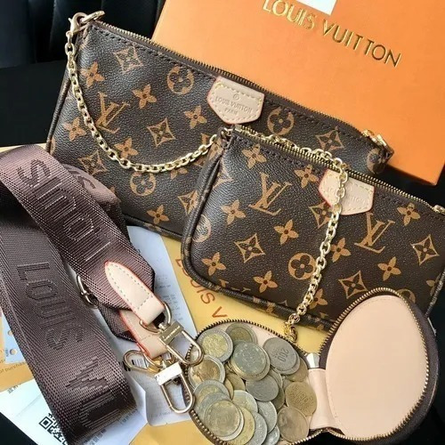Cartera Bolso Para Dama, Pochette Lv