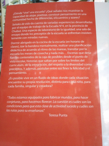 Imagen 2 de 4 de Senales De Vida Una Bitacora De Escuela -LG