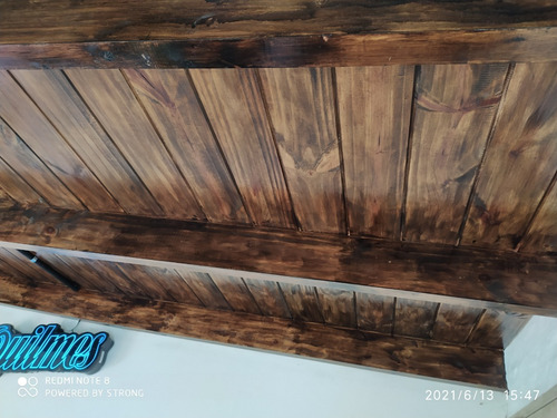 Imagen 3 de 9 de Entrepiso Madera Como Nuevo Pintado, Super Resistente
