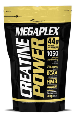 Creatina Megaplex Power Vainillabolsa X - GRS a $61