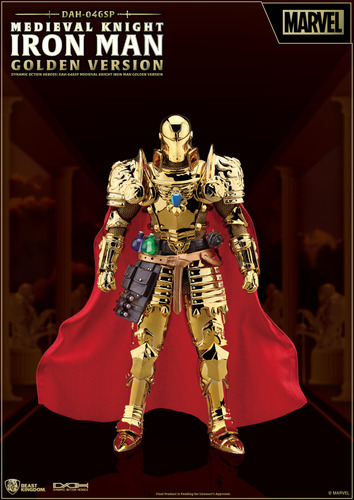 Beast Kingdom Dynamic: Marvel - Caballero Medieval Dorado