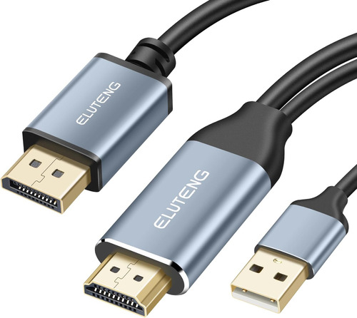 Cable Eluteng Hdmi A Displayport Adaptador Hdmi Macho A Dp M