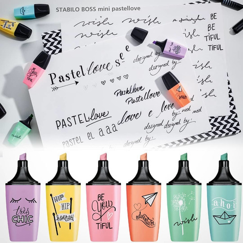 Stabilo Boss Mini Pastel Love Set X 6