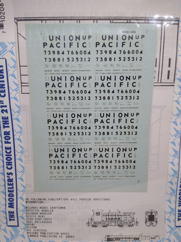 Imagen 5 de 6 de Nico Calcas De Tolvas Union Pacific Microscale N (tma 11f)