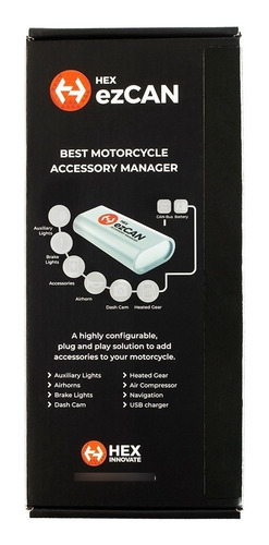 Imagen 2 de 10 de Easy Switch Hex Ezcan Controlador Faros Led Bmw 1200 1250gs