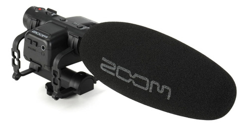 Micrófono Zoom M3 Mic Trak Para Cámara Y Sonido Ambiente Color Negro