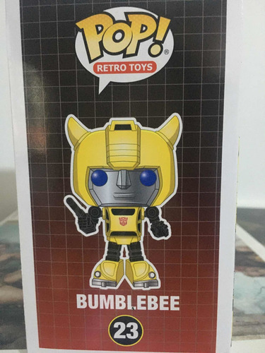 Funko Pop Trans Formers N 23 Retro Original Bumblebee