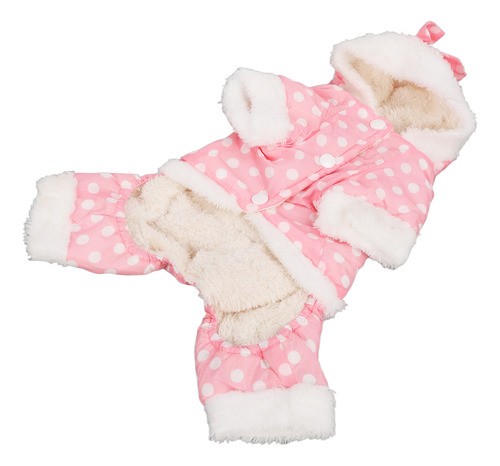 Chaqueta Cálida Con Capucha Para Perro, Abrigo De Invierno E