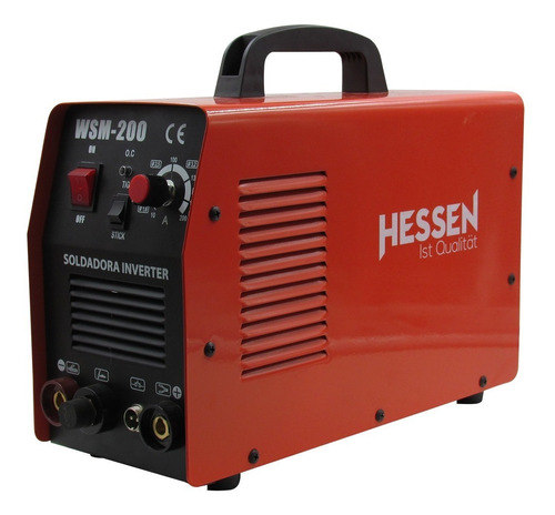 Soldadora Inverter Tig 200a Hessen - Ferrejido