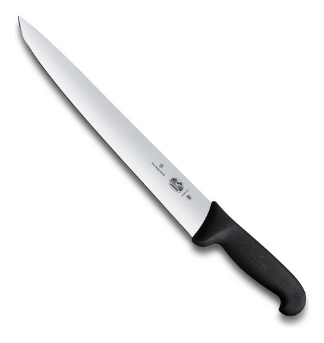 Cuchillo Victorinox® Para Filetear Carne Fibrox, 30cm Color Negro