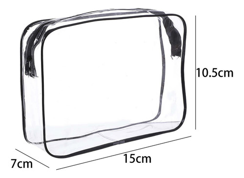 Estuche Transparente Para Guardar Tus 15cm X 7cm X 10,5cm