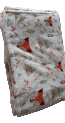 Manta Polar Soft Diseño Zorritos 1.70 X 1 Diseño Zorritos