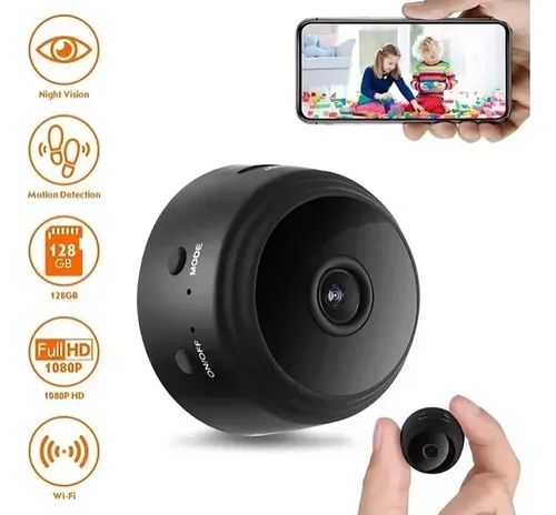 Mini Camara Espía A9 Wifi Inalambrica Ip 1080 Px | MercadoLibre