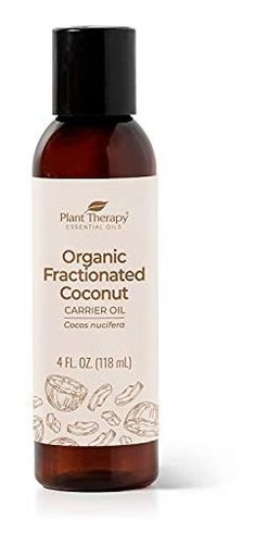 Terapia Vegetal Aceite De Coco Orgánico Fraccionado 4 Fl. On