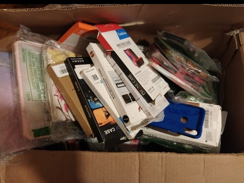 Lote De Protectores Para Celular (Usado)