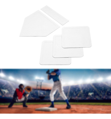 Df Juego De Base De Béisbol Y Softbol, 5 Piezas, Bases Dean