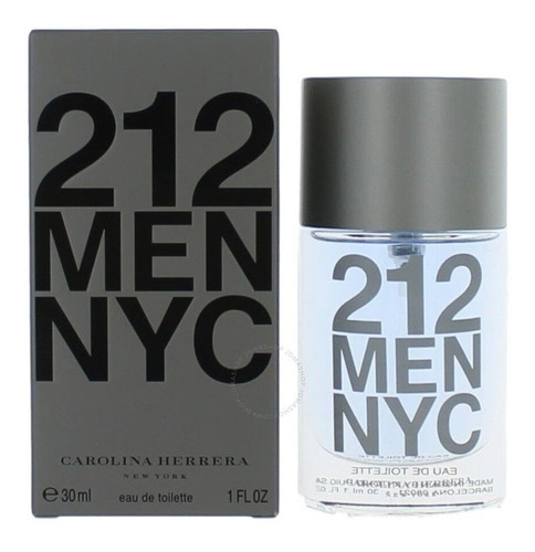  212 Men Edt 30ml (sin Celofan) - Perfumezone Super Oferta!