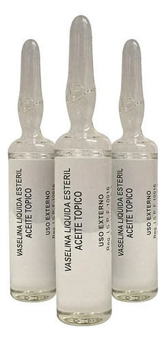 Vaselina Liquida Esteril 10ml - Aceite Topico 