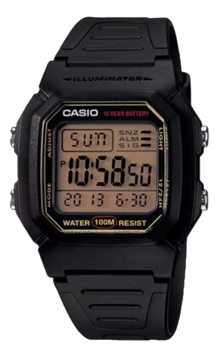 Casio Reloj Clásico Digital Modelo W800hg-9av