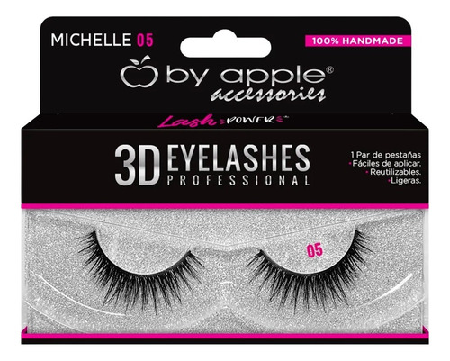 Pestañas Postizas Mink 3d Profesionales Naturales By Apple