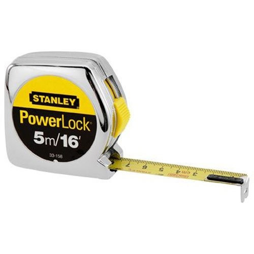 Stanley 33-158 5m/16 X 3/4 Pulgadas Powerlock Cinta Regla