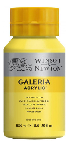 Tinta Acrílica W & N Galeria 500ml 527 Process Yellow