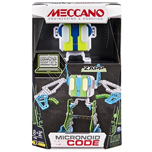 Meccano-erector - Micronoid Code Zapp Kit Robot Armar