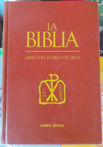 La Biblia. Libro Del Pueblo De Dios. Ed Verbo Divino