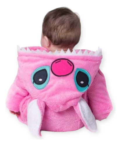 Pijama Disfraz Stitch Para Niñas Y Niños Polar De Invierno 