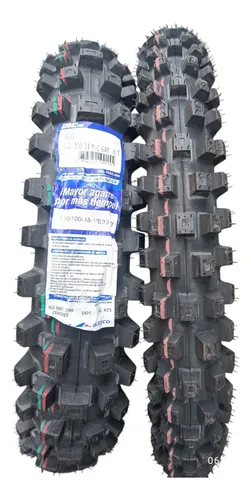 Kit Llantairc Enduro 110/100-18+80-100-21 Vulcan+enviogratis