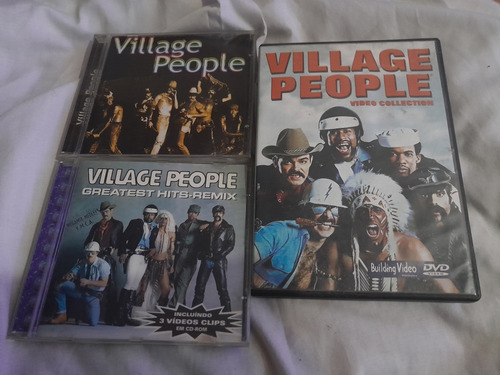 Dvd + Cd Village People Usados Originais Ótimo Estado 