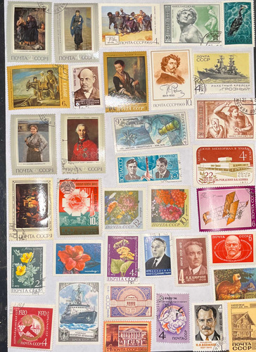 Sello Postal Correo Antiguo Rusia 183 Sellos Nuevos O Como..
